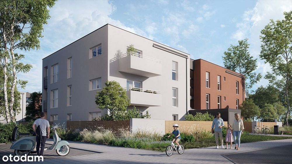 3-pokojowe mieszkanie 52m2 + balkon Bez Prowizji