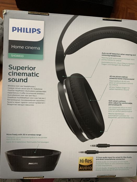 Phones/ auscultadores Home Cinema- Philips