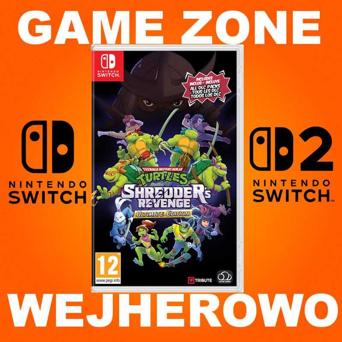 Turtles Shredder's Revenge Nintendo SWITCH + Oled + Lite + SWITCH 2