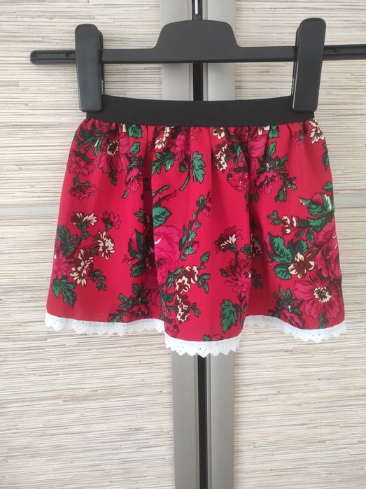 Spódnica spódniczka 92 98 krakowska krakowianki góralska i Zara tiul