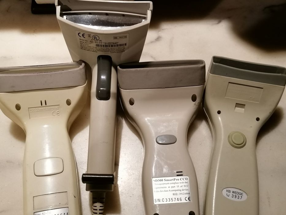 Scanners de mão usados