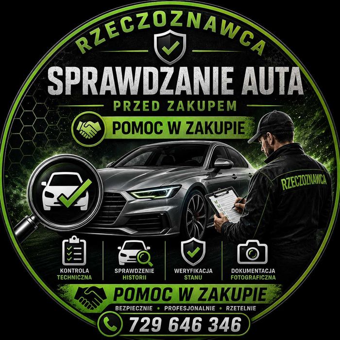 POMOC w ZAKUPIE Auta Sprawdzenie Sprawdzanie Samochodu Rzeczoznawca