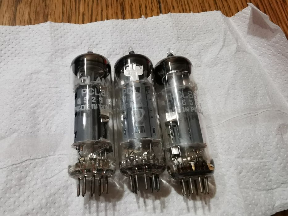 Lampy elektronowe PCL86 3 szt