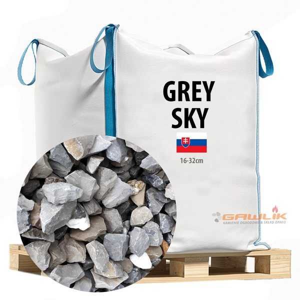 Grys GREY SKY Kamień Biało-Szaro-Niebieski 8-16 na ścieżki KURIER 0 zł