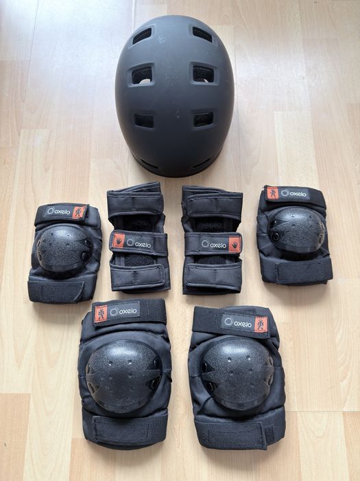 Kask i ochraniacze