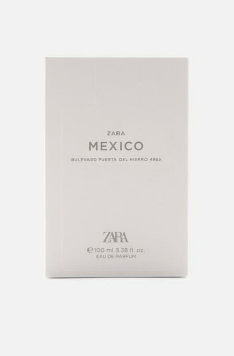 México EDP 100 ML Zara NOVO