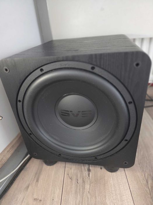 subwoofer SVS SB-1000 Pro + podkładki SVS SoundPath + 3 m RCA