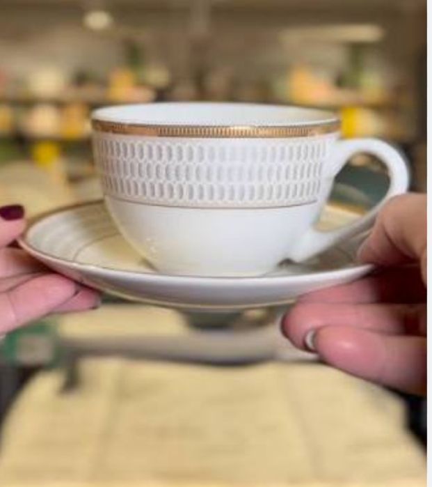 Zestaw obiadowo kawowy na 18 osób (3 komplety x6os)