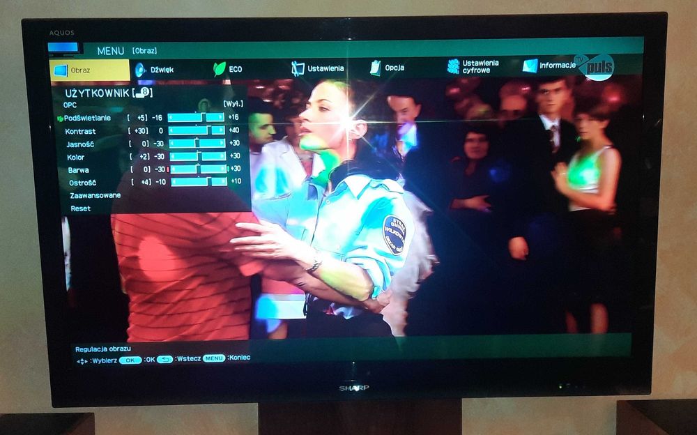 Telewizor SHARP LC-46LE700E FULL HD 1920/1080 , Podświetlenie FULL LED