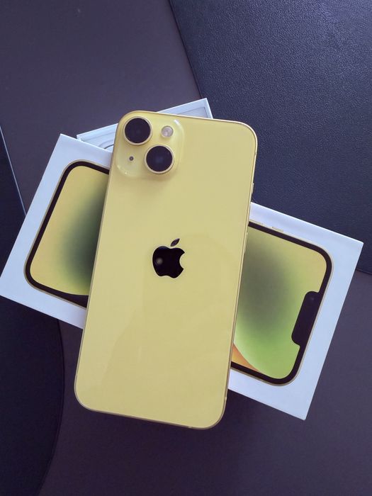 iPhone 14 128GB yellow (żółty) 87% bateria