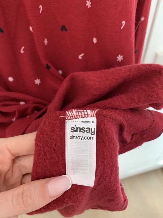 Świąteczna piżama koszula nocna XS