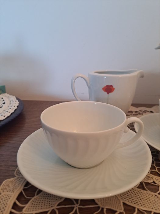 Servivo de cha em porcelana Vista Alegre