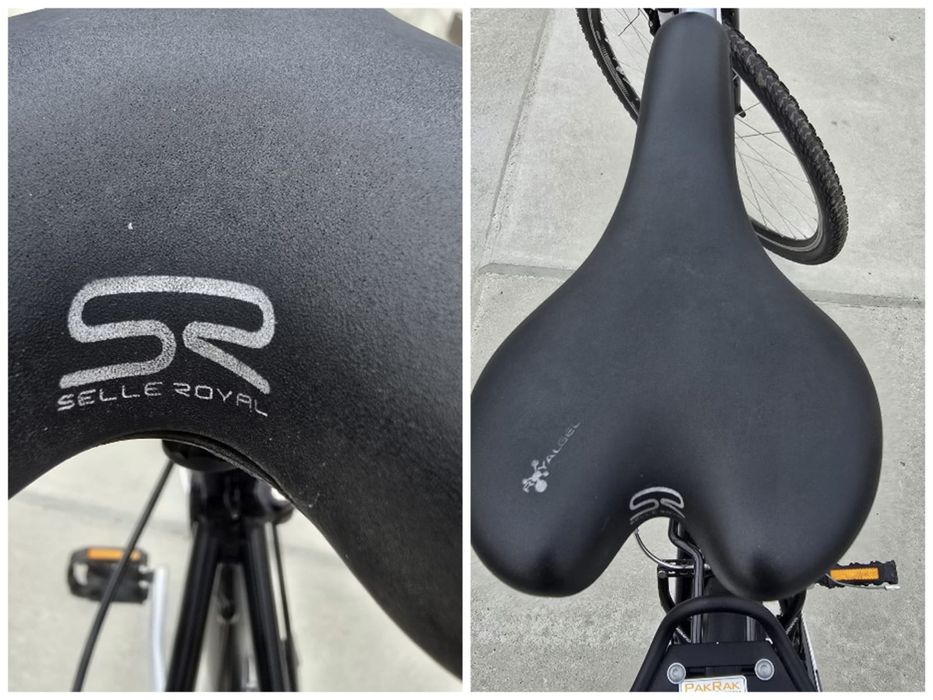 Unibike Flash 23". Rower Crossowy, serwisowany, bagaznik Ibera Ib-Ra4