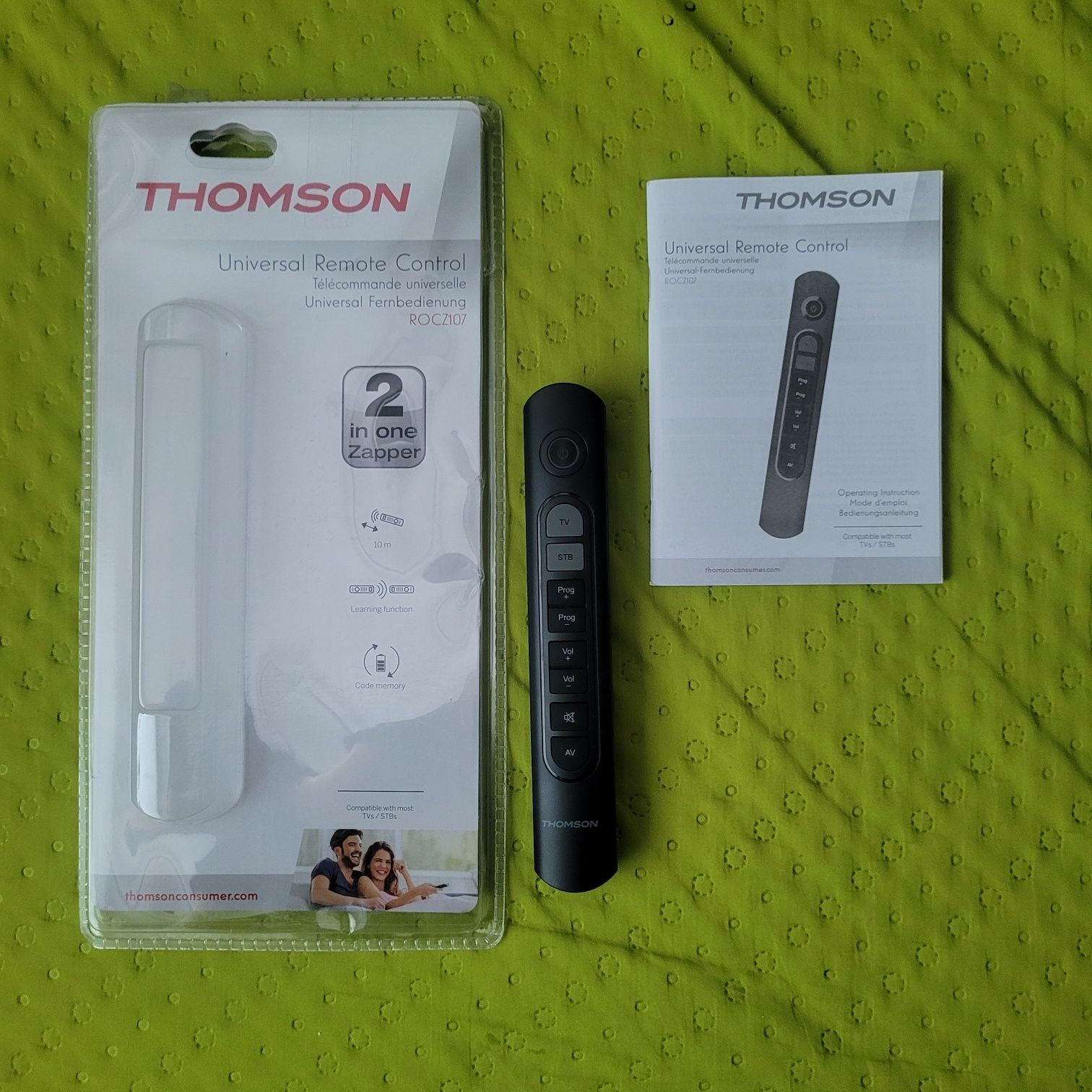 Thomson Télécommande universelle 2 en 1 zapper ROC Z107