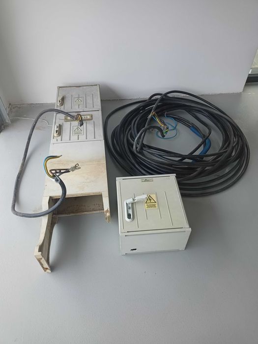 Rozdzielnica budowlana i szafka prowizorka budowlana + kabel 0,6/1kV