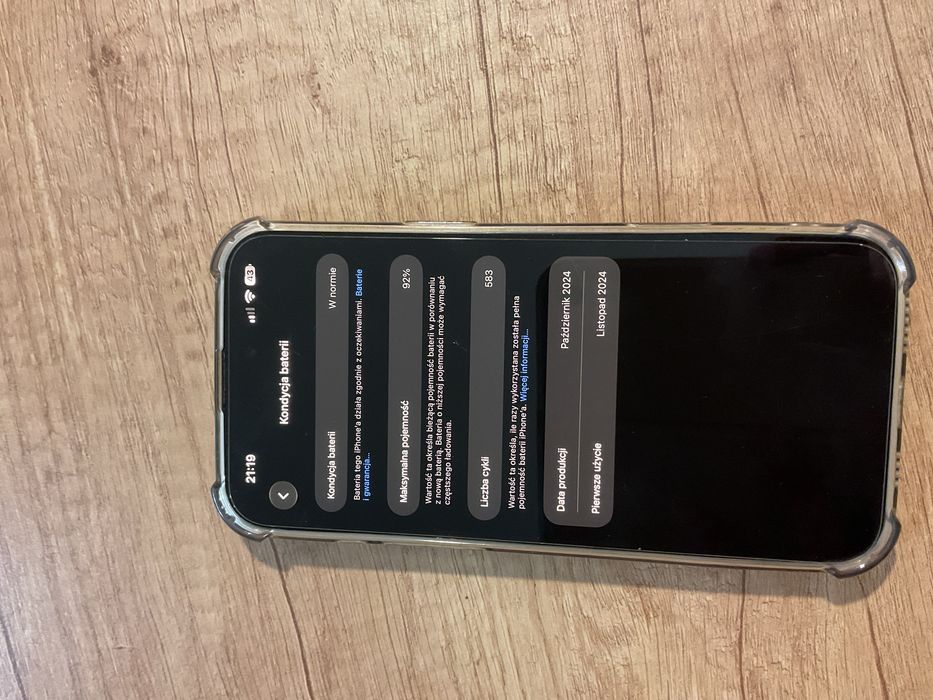 Apple Iphone 16 plus case+szkło ochronne