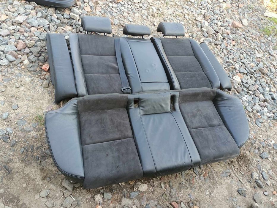 Fotele audi a6 c6 alcantara 2004 - 2011
