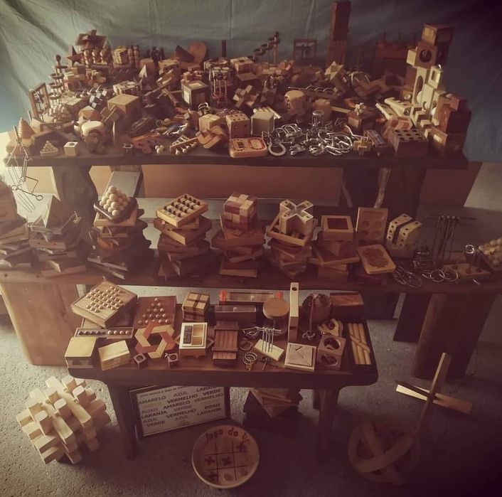 Quebra cabeças coleção