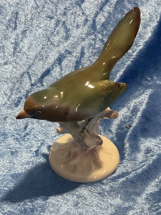 Ave vista alegre porcelana pintura manual 13 cm  anúncios abaixo