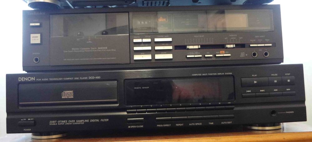 Техника Technics SA-EX 140, RS-M233X, SL-Q200, Denon DCD-480 на выбор