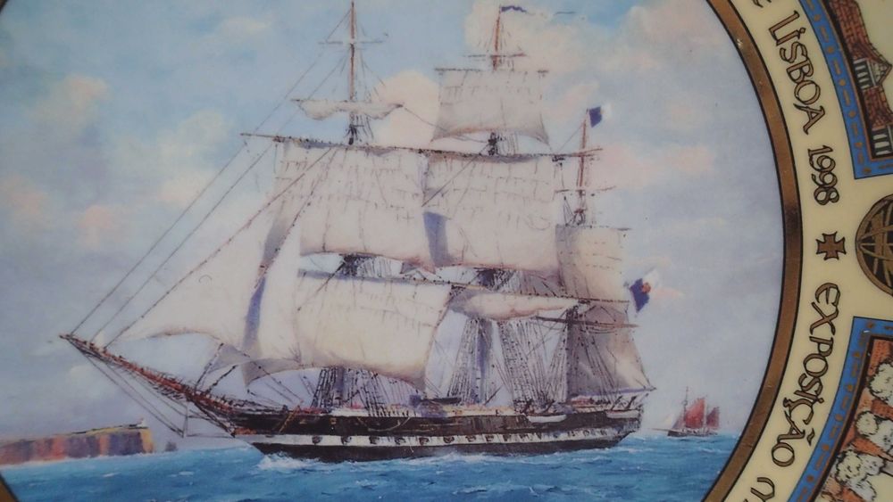 Prato em Porcelana comemorativo da Expo 98