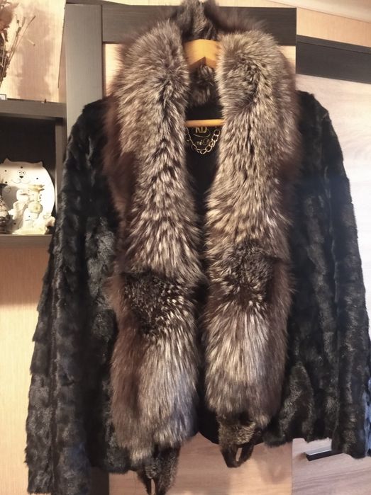 Полушубок натуральный мех