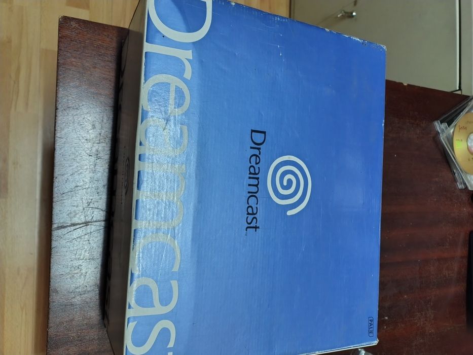 Sega Dreamcast na caixa