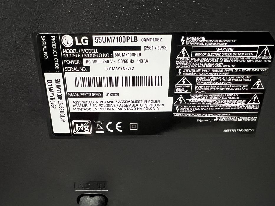 Vendo TV 55 polegadas