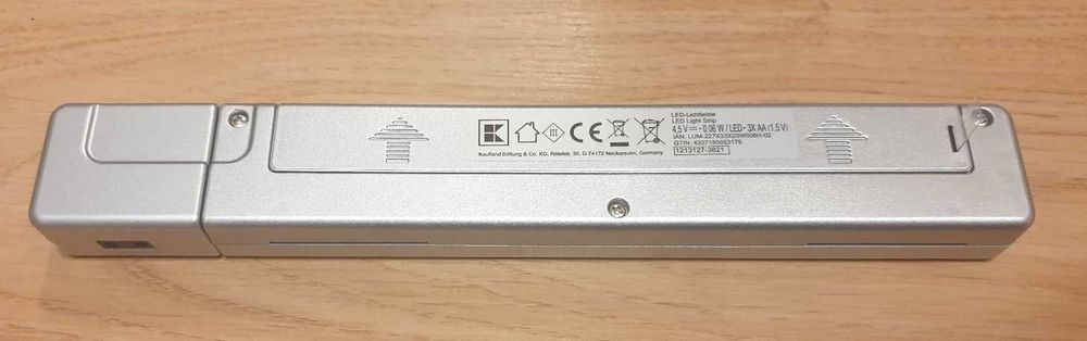 Listwa świetlna LED lampka z czujnikiem ruchu na baterie