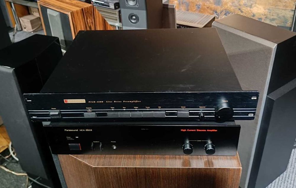 Parasound HCA-800ii + Parasound PLD 1500 USA