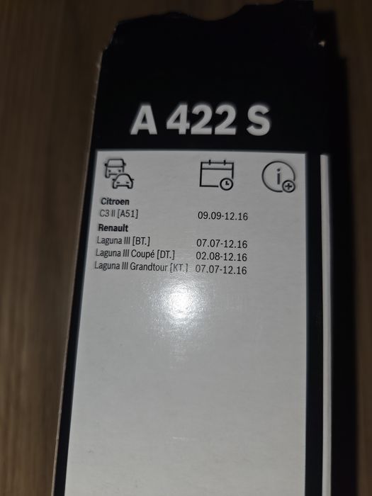 Escovas limpa brisas para Citroën c3