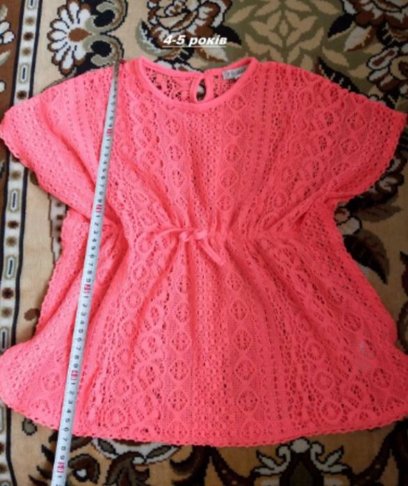 туники и полотенца пончо (на пляж)для девочки (на вибор)Разний возраст