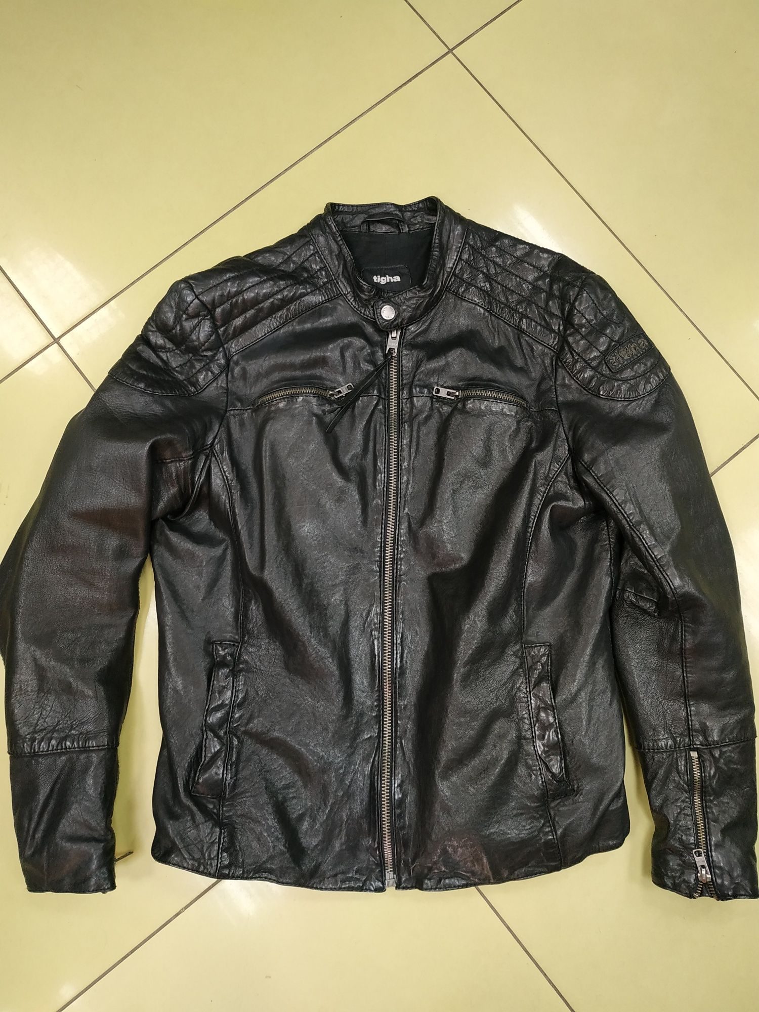 Кожанка мужская tigna XXL: 5 500 грн. - Кожаные куртки Ровно на Olx