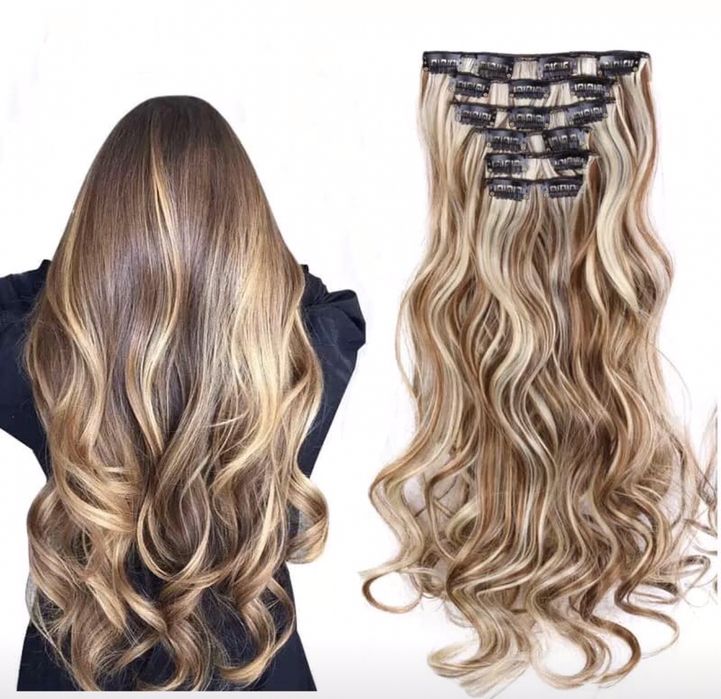 Extensões Cabelo Bandas Tictac +CORES - Entrega imediata NOVO liso/enc