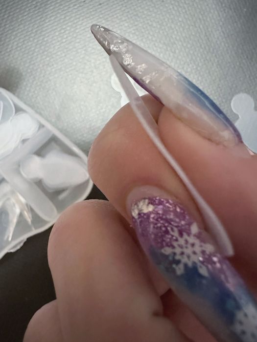 Силиконовые молды для выкладного френча, товары для маникюра