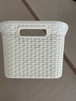 Cesto para roupa Curver Branco 45L