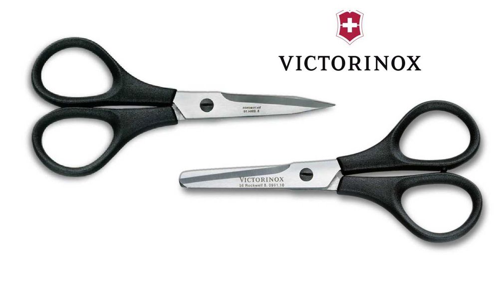 Nożyczki UNIWERSALNE małe ZESTAW 2 rodzaje VICTORINOX - Szwajcaria - Oryginał
