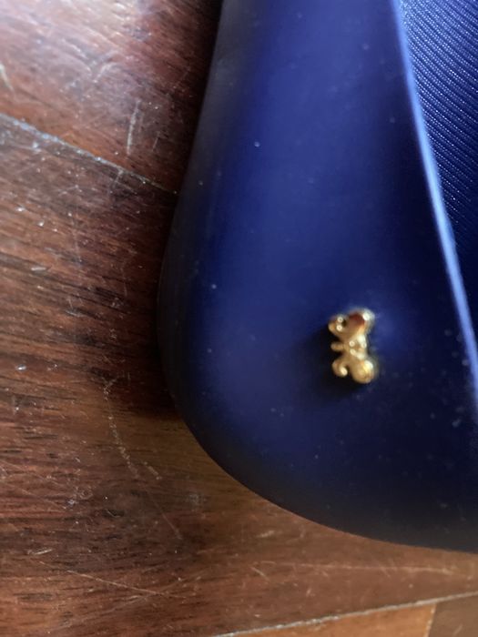 Sabrinas Azuis com coração dourado