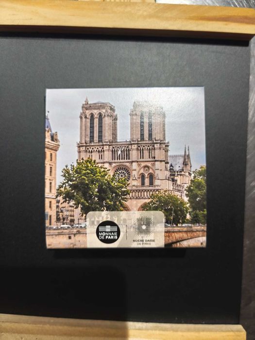 frança moeda 2€ proof notre dame 2025