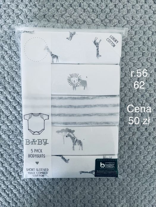 Body krótki rękaw 5-pak, Matalan