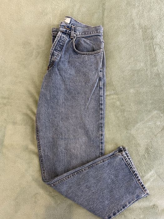 Джинси Lee Union Made світло-блакитного кольору.