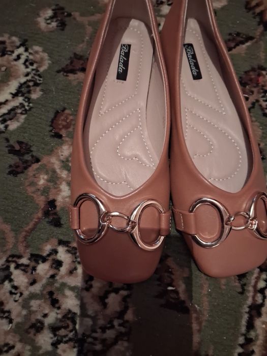 Balerinki nowe karmelowe 37