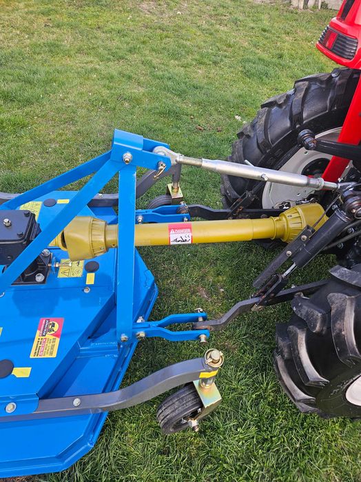 Yanmar AF18 4x4 – mini traktor + kosiarka pielęgnacyjna