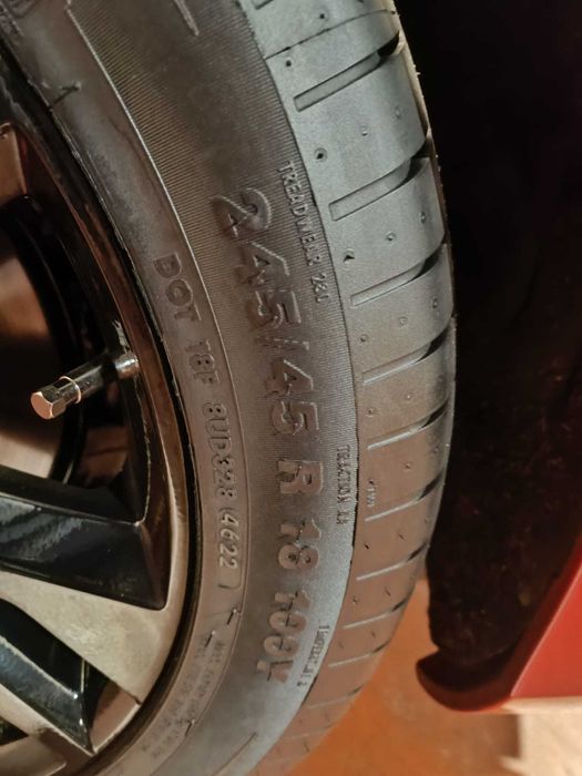 Felgi Volvo 18 Cali Wraz Z Oponami