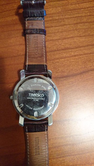 Relógio Homem TIMES - Clássico (Bracelete Castanha)