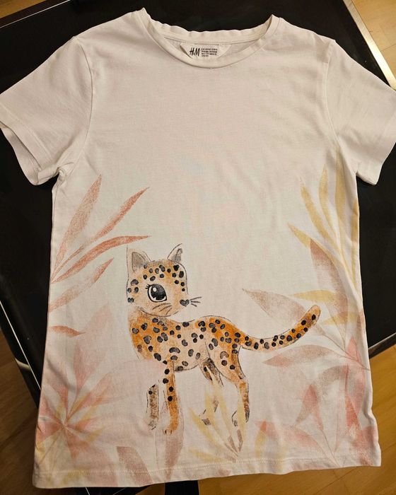 Літній костюм шорти, топ і футболка для дівчинки H&M