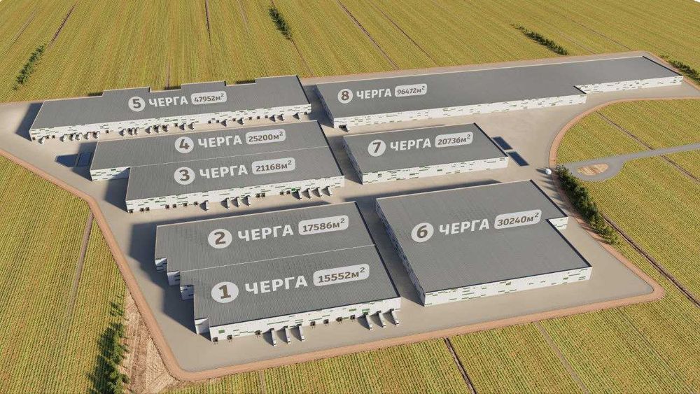 Оренда складу у офісно-логістичному центрі Чайки Київ.обл.