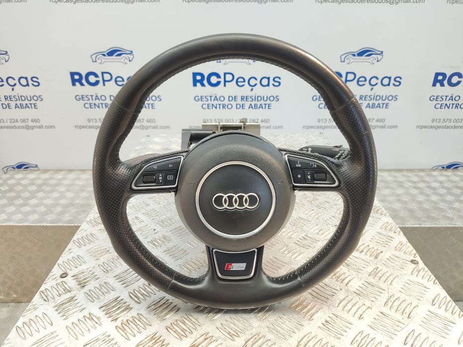 Volante Completo Em Pele Perfurada Audi A1 8X S-Line SLine