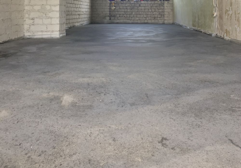 Стяжка пола, полусухая