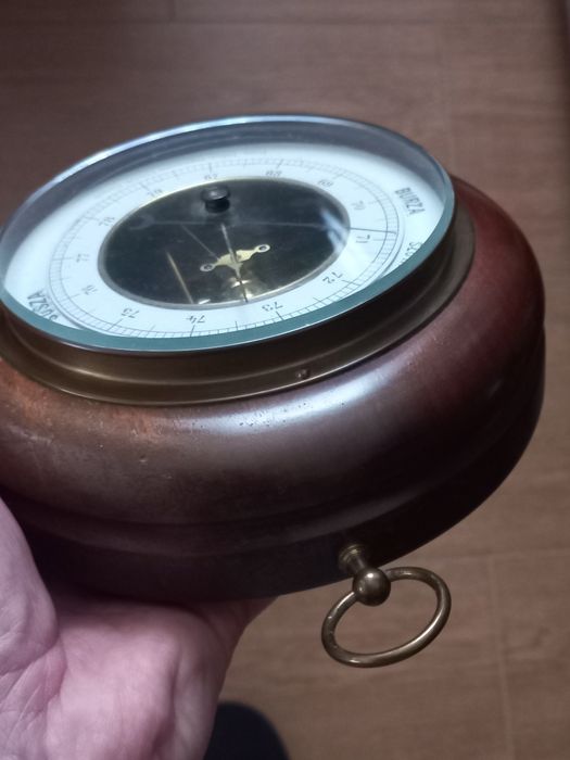 Stary barometr - sygnowany Franz Dibon Cieszyn